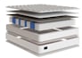 do 3d mattress, exploded view, 3d design, concept design, duvet and bedsheet